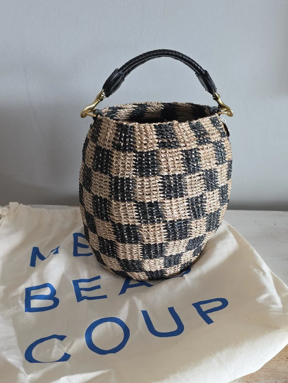 Clare V. Pot De Miel Checkered Bag - Picture 1 of 10